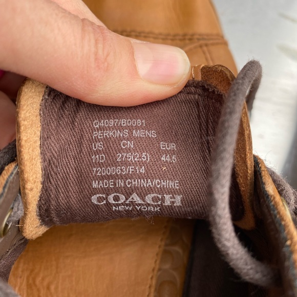Leather Coach Shoes main image 7